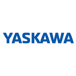 Blue Yaskawa logo on a white background