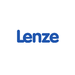 Blue Lenzo logo on a white background